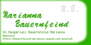 marianna bauernfeind business card